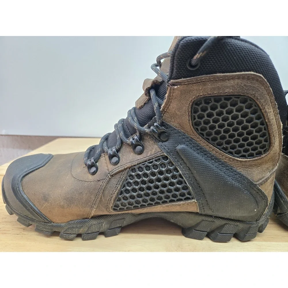 Men's Bates Shock FX Mid Cut Tactical Boot Size‎ 10 E07011 Brown Leather